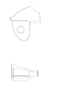 Cessna 150 Interior - Shield RH - 150F, E, F, H, J (1966-1969), 0411974-6