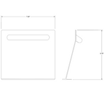 Cessna 182 map compartment door assembly 31-P0713777-3-21B. Premier Aviations